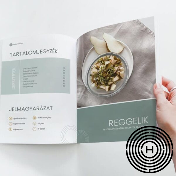 Hisztamin diéta receptek ebook csomagban